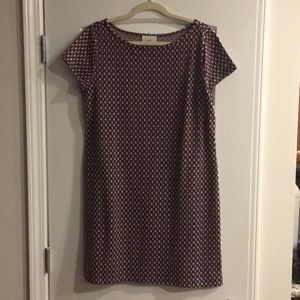 Printed jersey dress.